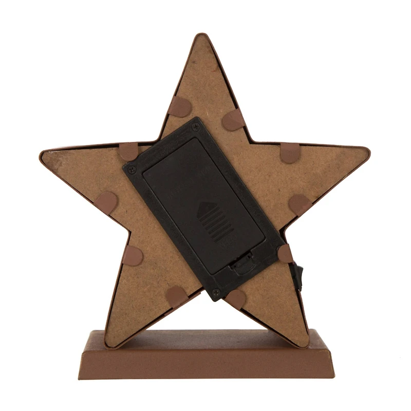 Glitzhome® 7.5" Marquee LED Star Stocking Holder