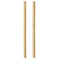 Gold Hematite Wave Beads by Bead Landing®, 6mm