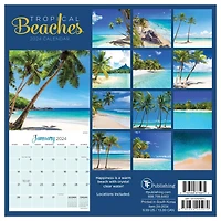 TF Publishing 2024 Tropical Beaches Mini Calendar