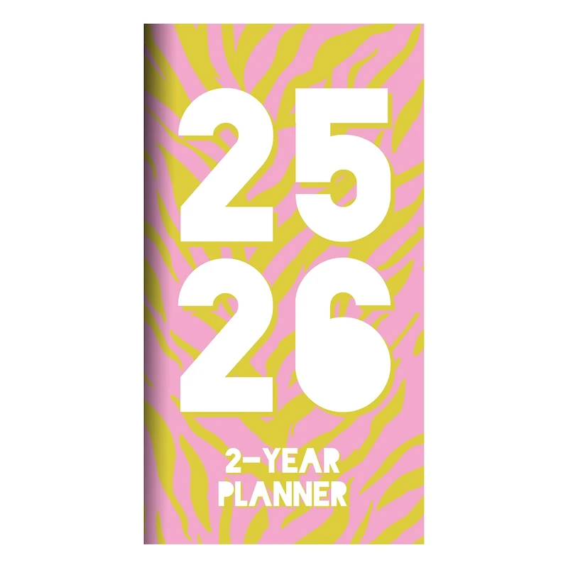 TF Publishing 2025-2026 Small Sassy Zebra Monthly Pocket Planner