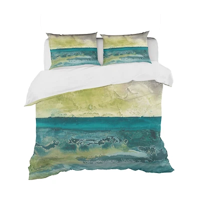Designart 'Beyond the Horizon I' Cottage Bedding Set