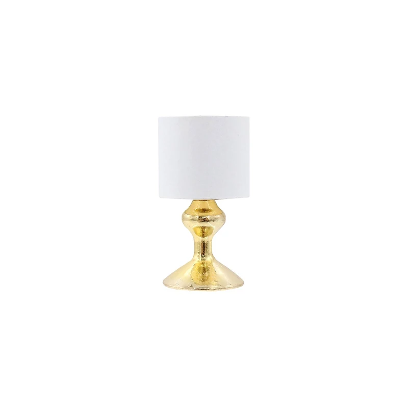 Mini White & Gold Lamp by Make Market®