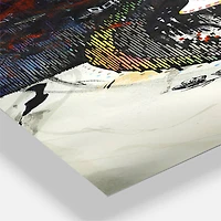 Designart 'Between Hope And Despair Large Modern Multipanel Wall Clock