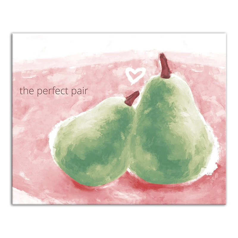 The Perfect Pair Canvas Wall Art