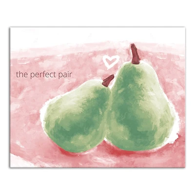 The Perfect Pair Canvas Wall Art