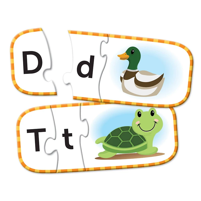 Learning Resources Upper 'n Lowercase Alphabet Puzzle Cards