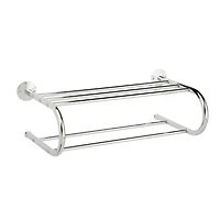 Honey Can Do Chrome Wall Mount Towel Rack