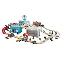 Hape Bucket Builder Super Cityscape Transport Set