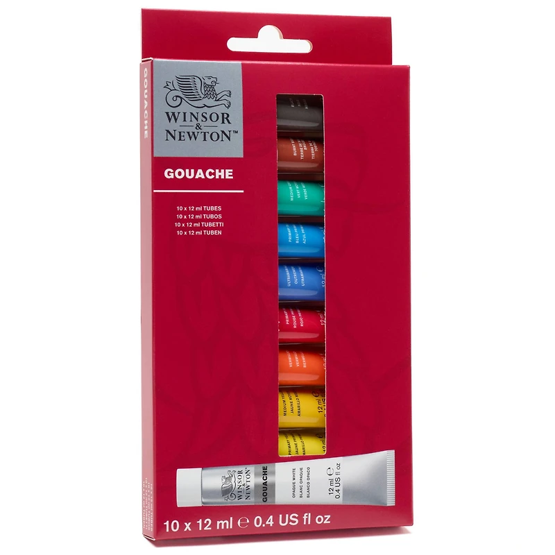Winsor & Newton™ Introduction to Fine Art Gouache Colour Set, 12ml