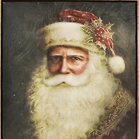 14.25" x 20" Holly Santa Claus Wall Décor by Ashland®