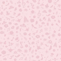 RoomMates Disney® Princess Icons with Glitter Peel & Stick Wallpaper