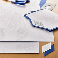 Foil Gray Pattern Paper by Recollections™, 12" x 12"