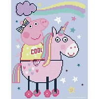 Diamond Dotz® Peppa Pig™ Peppa's Magical Unicorn Diamond Painting Kit