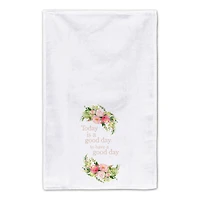Good Day Flowers Tea Towel - Set of 2
