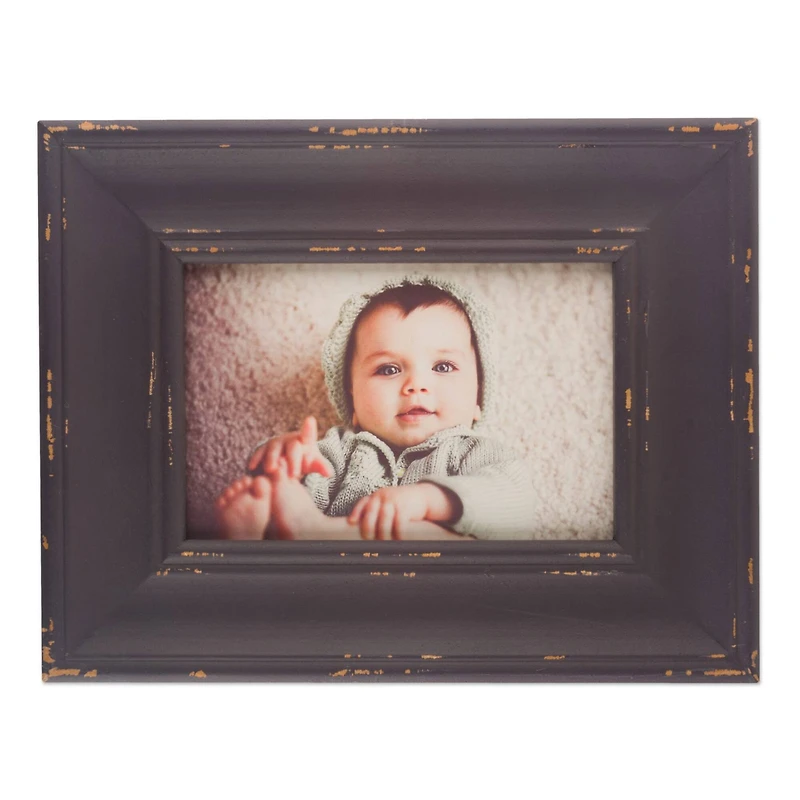 DII® Barn Wood Distressed 4" x 6" Picture Frame