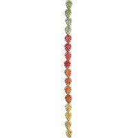 10mm Mixed Czech Glass Leaf Beads by Bead Landing™