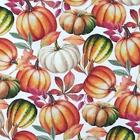 Pumpkin Print Tea Towel by Makery™
