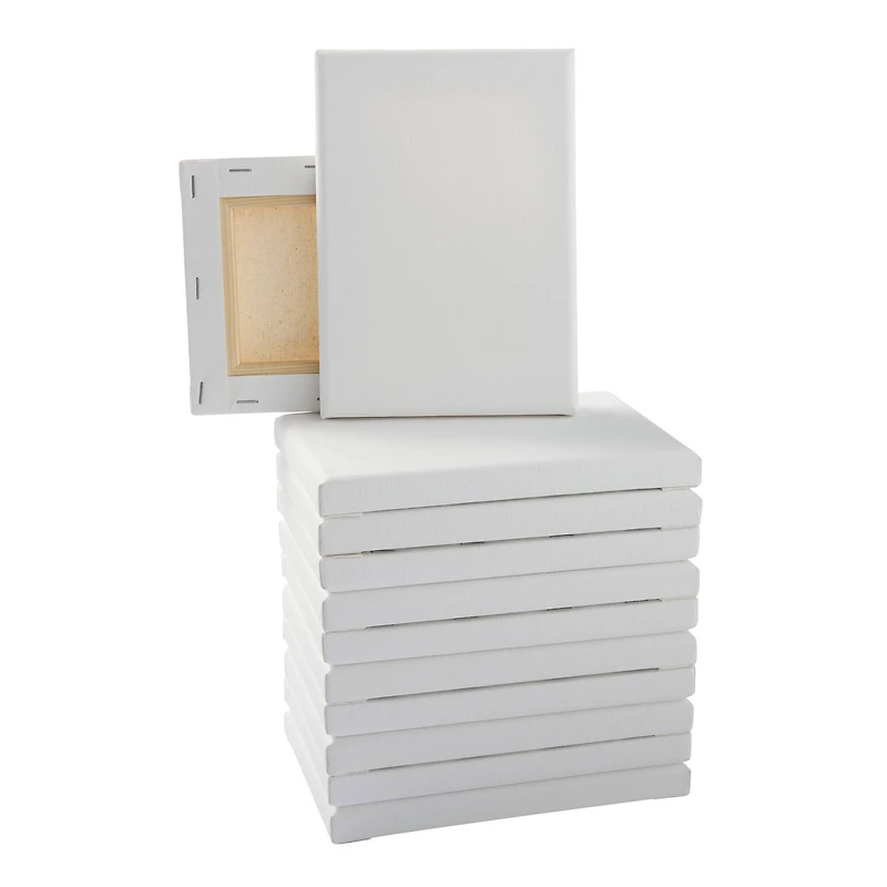 12 Pack 5" x 7" Super Value Canvas by Artist's Loft®