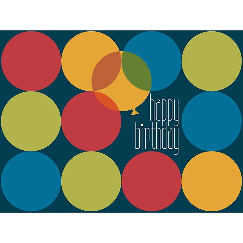 JAM Paper Birthday Wishes Blank Variety Card Set