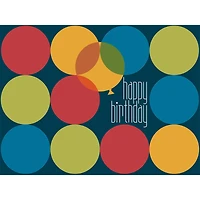 JAM Paper Birthday Wishes Blank Variety Card Set