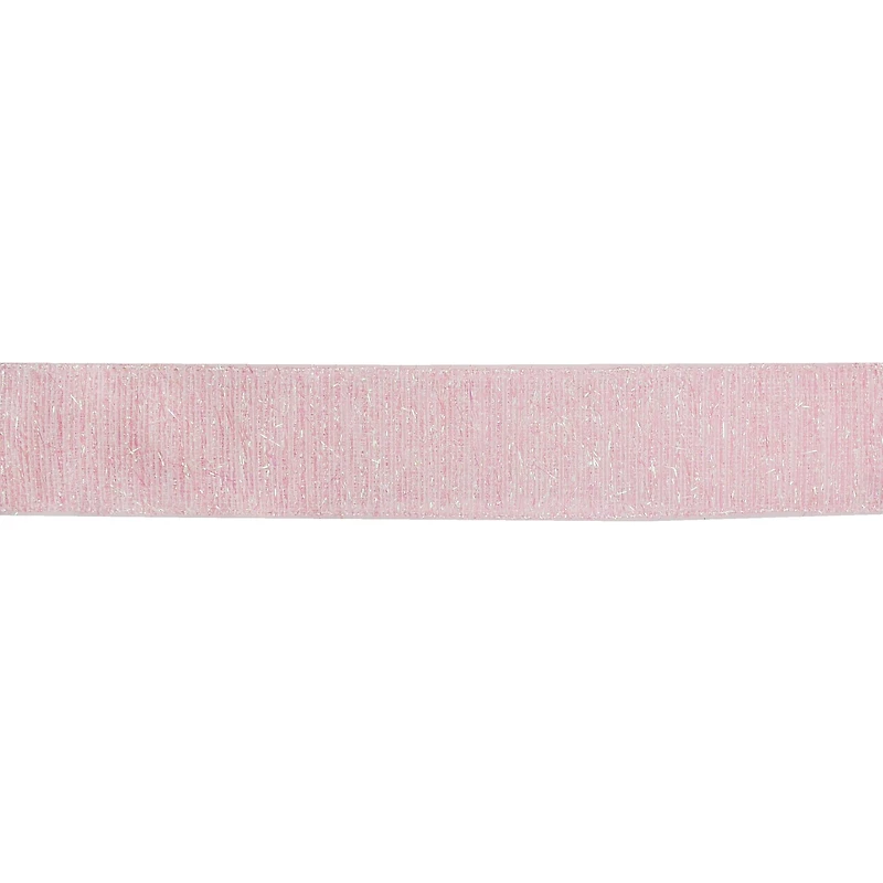1.5" x 30ft. Pink Wired Shimmer Ribbon by Celebrate It®
