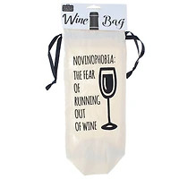 Personality Case™ Novinophobia Canvas Wine Bag
