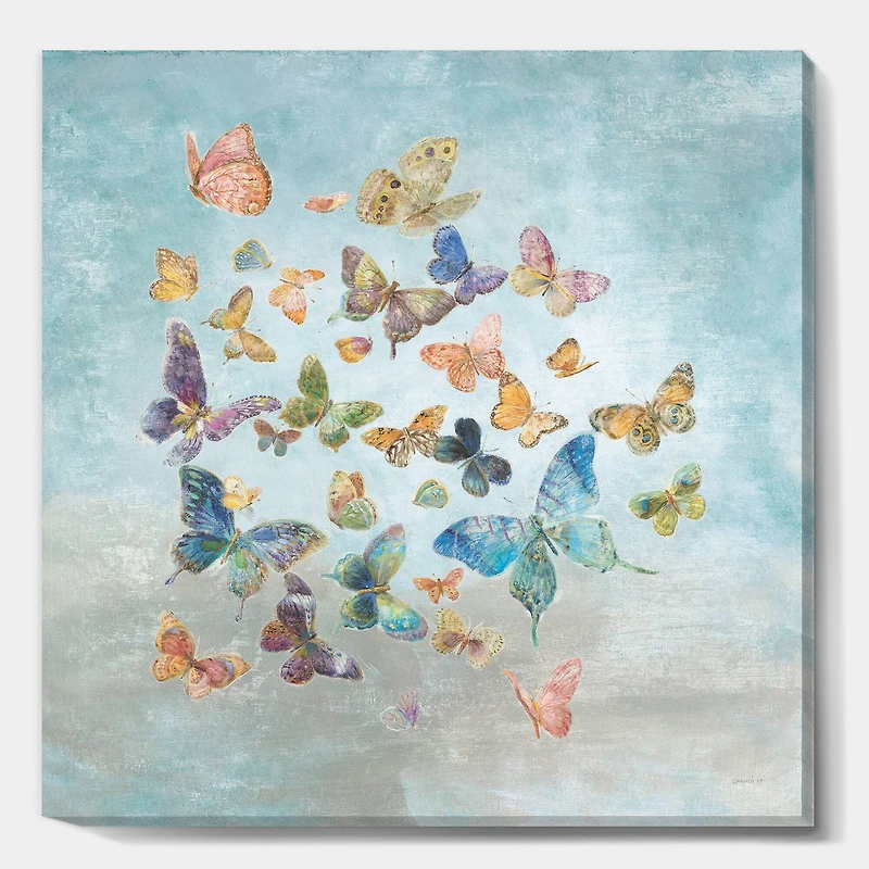 Designart - Butterflies Dancing I