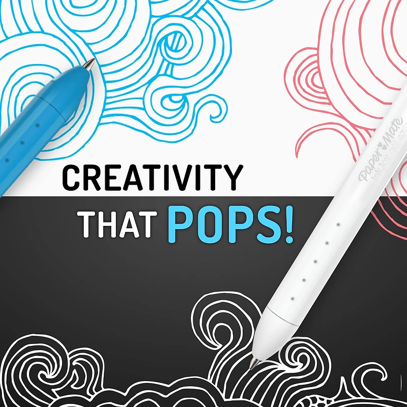 Paper Mate® InkJoy® Medium Point Bright 10 Color Retractable Gel Pen Set