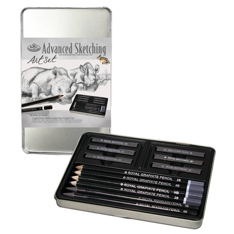 Royal & Langnickel® Essentials™ 12 Piece Sketching Art Set