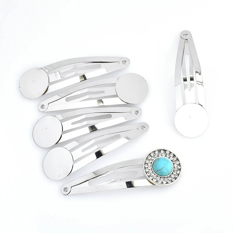 Contour Clips with 18mm Circle Blanks