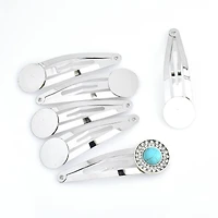 Contour Clips with 18mm Circle Blanks