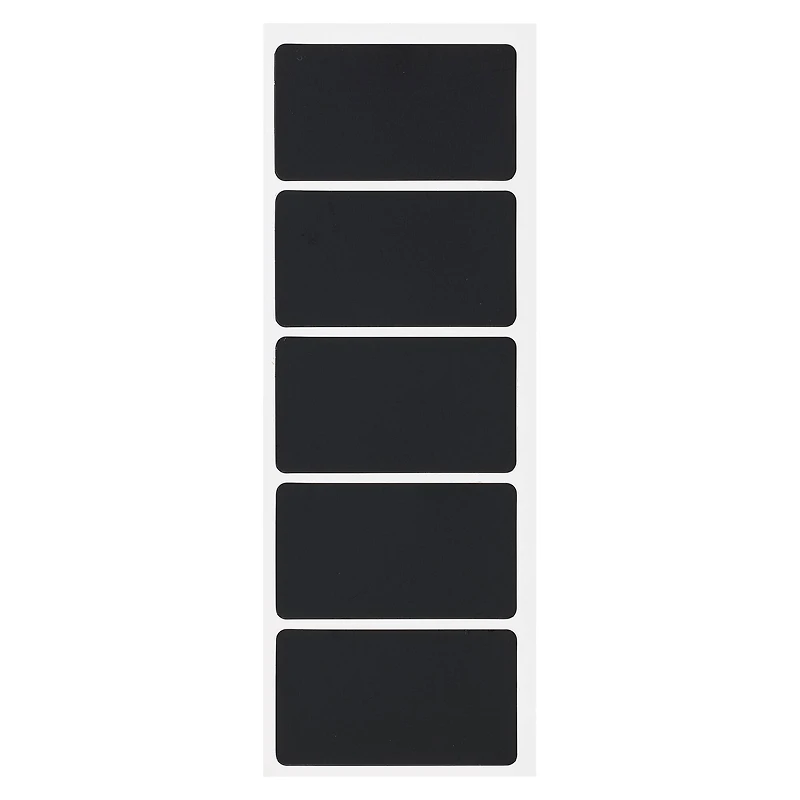 12 Packs: 10 ct. (120 total) Rectangular Chalkboard Labels by Recollections™