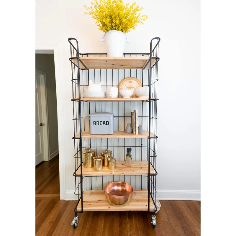 Hello Honey® 14" Copper Finish Round Hammered Metal Bowl