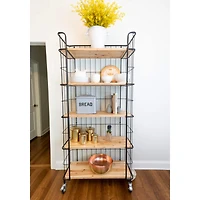 Hello Honey® 14" Copper Finish Round Hammered Metal Bowl