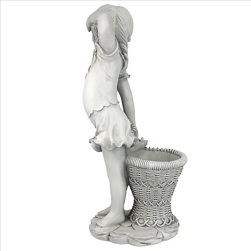 Design Toscano 21.5" Little Miss Frances Garden Statue