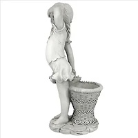 Design Toscano 21.5" Little Miss Frances Garden Statue