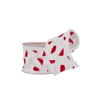 2.5" x 15ft. Santa Hats with Fur Edges Wired Ribbon by Celebrate It®  