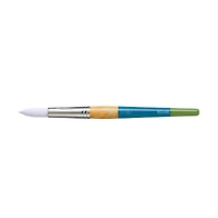 Princeton™ Snap!™ Series 9850 White Taklon Short Handle Round Brush