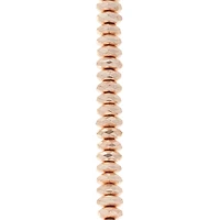 Rose Gold Hematite Lentil Beads, 8mm by Bead Landing™