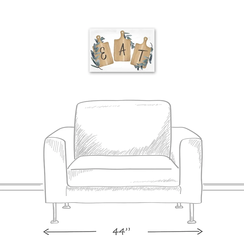 Botanical Cutting Boards 12" x 18" Canvas Wall Art