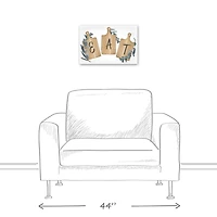 Botanical Cutting Boards 12" x 18" Canvas Wall Art