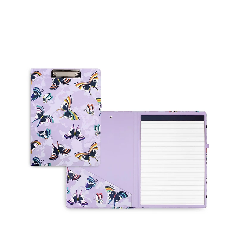 Vera Bradley® Lavender Butterflies Clipboard Folio