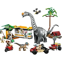 LEGO® Jurassic World Raptor & Titanosaurus Tracking Mission Dinosaur Toy 76973