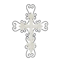 White Traditional Crosses, 18" x 1" x 24"