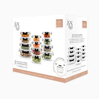 JoyJolt® Glass Storage Containers Set