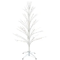 4ft. Pre-Lit White Cascade Twig Outdoor Artificial Christmas Tree