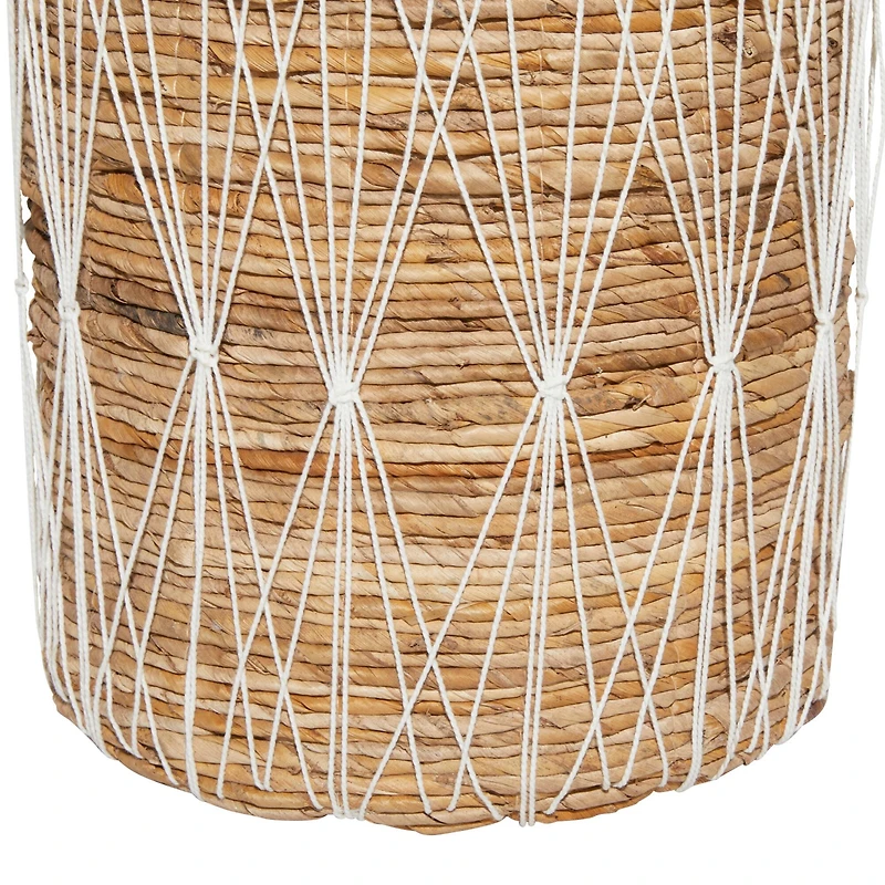 Brown Banana Leaf Storage Basket Set