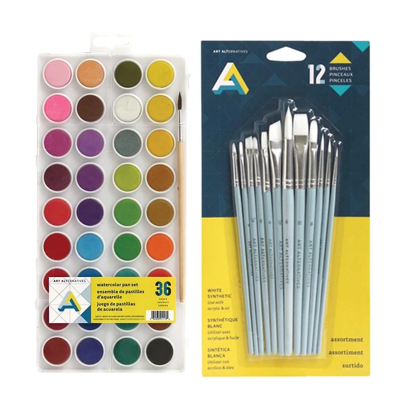 Creativity at Home Beginner Painting & Drawing Kit