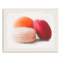 Macaroons Canvas Wall Art