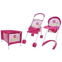 509 Crew Garden 3-Piece Doll Play Set
